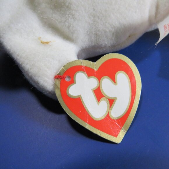 Seymour white seals ty beanie babies (1) large (2) small stuffed Animal plush - Picture 15 of 15